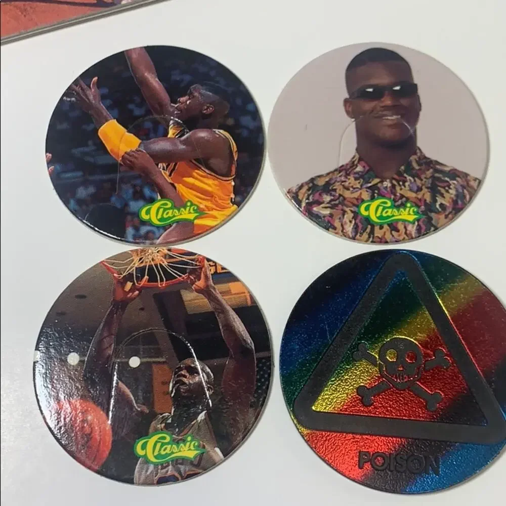Inside Sports Shaq Pack Pogs Cards Basketball Ruff Ryders Fat Joe Diplomats